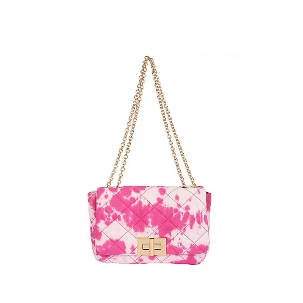 Jelavu Tie Dye Shoulder Bag The Barney Pink